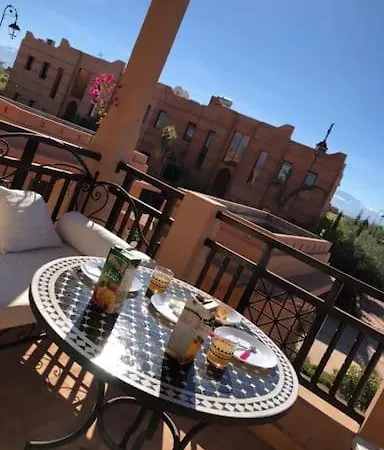Appartement Avec Vue Sur L'Atlas Et Piscine Marrakesh Buitenkant foto